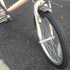 中古自転車3142 前後タイヤ新品！ ルイガノMV1 20インチ 7段