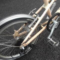 中古自転車3142 前後タイヤ新品！ ルイガノMV1 20インチ 7段