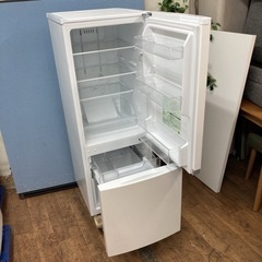 S735 ⭐ TOSHIBA ２ドア冷蔵庫（153L 右開き）19年製 GR-P15BS ⭐動作確認済 ⭐クリーニング済