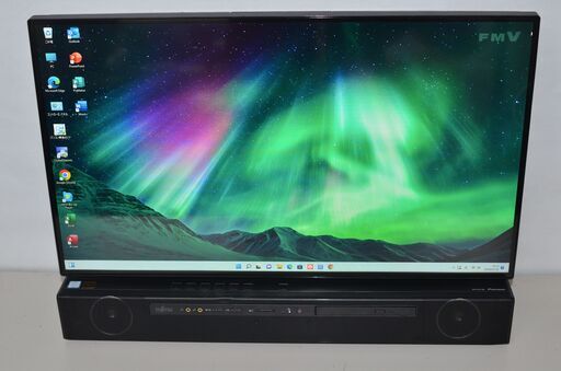 中古良品一体型パソコン 富士通 WF2/C3 Windows11+office core i7-8750H/爆速SSD1TB+HDD2TB/メモリ16GB/27インチ/WEBカメラ/ブルーレイ搭載
