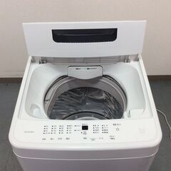 （8/4受渡済）JT9133【IRISOHYAMA/アイリスオーヤマ 5.0㎏洗濯機】2022年製 IAW-T504 家電 洗濯 簡易乾燥付