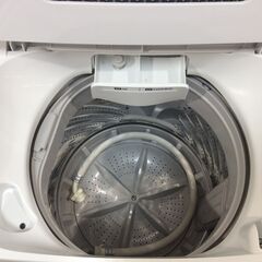 （8/4受渡済）JT9133【IRISOHYAMA/アイリスオーヤマ 5.0㎏洗濯機】2022年製 IAW-T504 家電 洗濯 簡易乾燥付