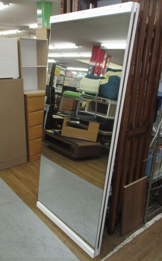 R503 大型全身ミラー、姿見、幅80cm Used・美品