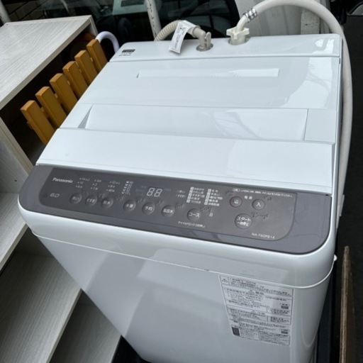 【2021年製】Panasonic　洗濯機 6.0kg