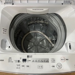 TOSHIBA 東芝 全自動洗濯機 2019年製 4.5kg AW-45M7 0710-011