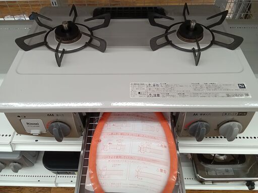 ☆ジモティ割あり☆ Rinnai ガステーブル LP 21年製 動作確認  