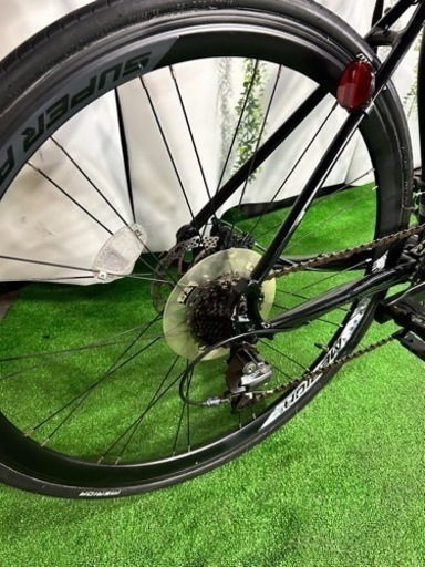 No.107 MERID BIKES 470 クロスバイク16段変速整備済み中古現状