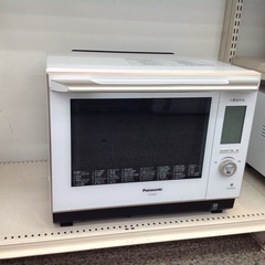 「ジモティー見た」で5％OFF！【スチームオーブンレンジ】スチームオーブンレンジ　電子レンジ パナソニック  NE-BS903-W　2016年製