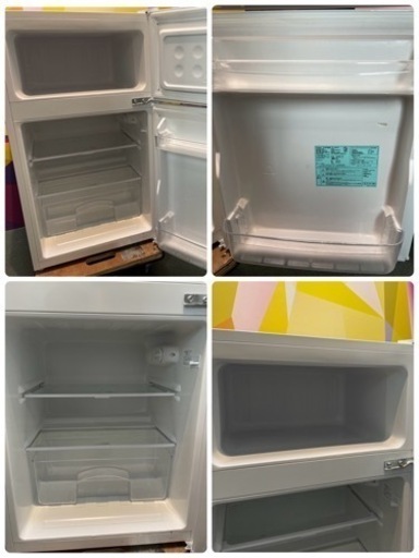 中古】訳あり商品！！Haier 冷凍冷蔵庫 JR-N85C 85L 2020年製 - 冷蔵庫