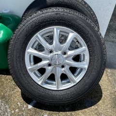 取引中　アルミホイール12インチ　美品　軽トラ、軽バンに最適