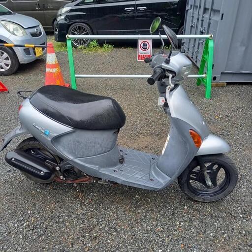 レッツ4 実働@神奈川県横須賀市② 原付50㏄バイク車体】スズキレッツ4
