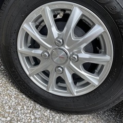 取引中　アルミホイール12インチ　美品　軽トラ、軽バンに最適