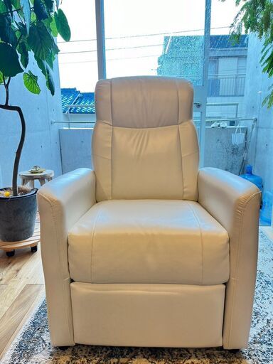※7月処分します※【10000円】手動リクライニングチェア（ご自宅用　ネイルサロンやアイサロンなどに）