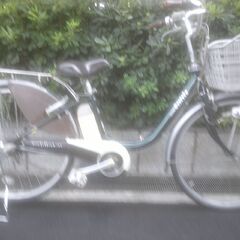 電動26インチ 税別￥27.091- ブリヂストンアシスタ　良品４Ah 電動自転車　３ヶ月保証　グリーン710