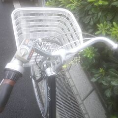 電動26インチ 税別￥27.091- ブリヂストンアシスタ　良品４Ah 電動自転車　３ヶ月保証　グリーン710