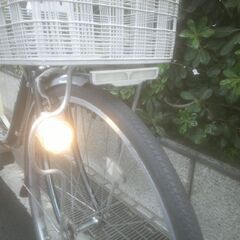 電動26インチ 税別￥27.091- ブリヂストンアシスタ　良品４Ah 電動自転車　３ヶ月保証　グリーン710