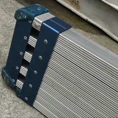 E455◇ピカコーポレイション◇ブルーコンパクトステージ◇伸縮式足場板◇縮長2.23m◇STKD-D4023