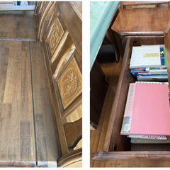 美品！　カントリー風・チロル風の豪華なテーブル6点セット　（ 値下げしました）