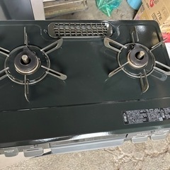 リンナイ ガステーブル 幅約60cm 片面焼グリル プッシュ点火 右強火力 プロパン用 ブラック KG67BKR/LP