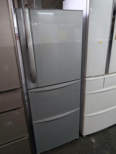 東芝 ３ドア冷凍冷蔵庫 GR-B34N(S) 家電 キッチン家電 冷蔵庫
