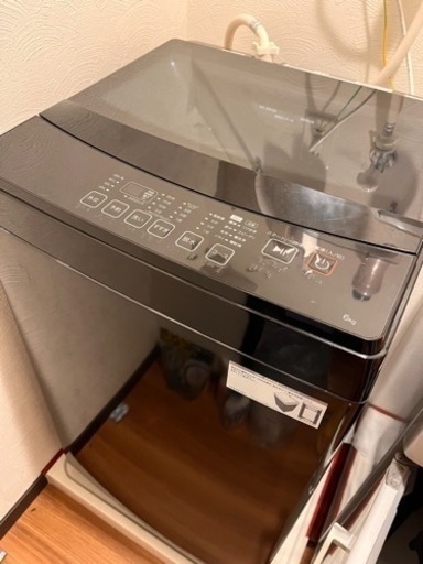 洗濯機6kg 使用期間2ヶ月 2024年製