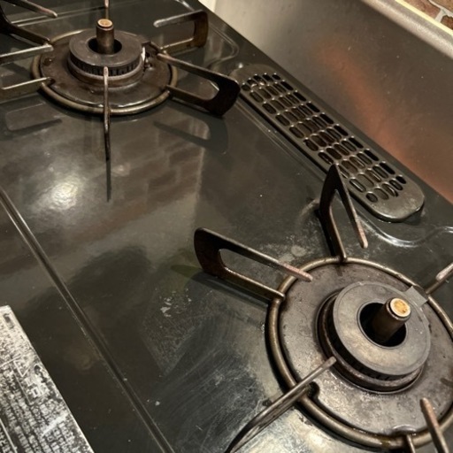 お譲り先決まりました。】グリル付ガステーブル リンナイ ホワロ 左強火