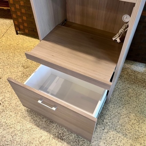 《売約済》【武蔵小山店】 食器棚 システムボード レンジボード キッチンボード キッチン 収納 カップボード 検) ニトリ シンプル 運搬無料エリア有 / 大田区 リサイクルショップ ランバールーム 池上店 ◀︎ 池上駅 大森駅 蒲田駅 最寄り