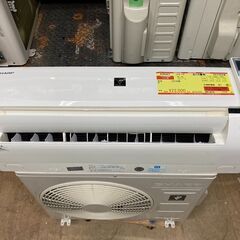 冷暖房シャープ2．2K 6～8畳 2016年 2万5千円