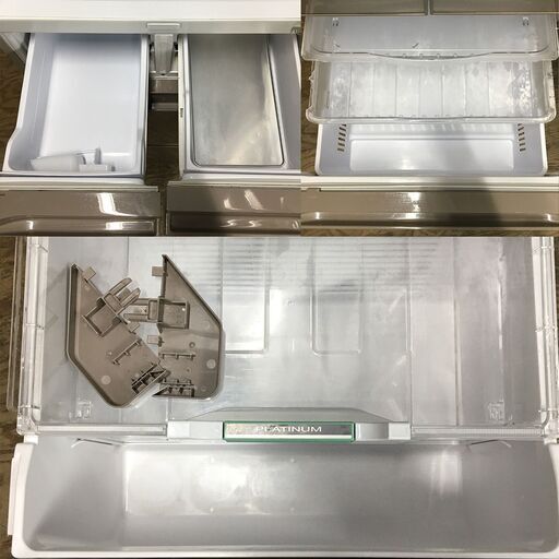 HITACHI 日立 ノンフロン冷蔵庫 R-S4200F 401L 2016年製 動作確認済み