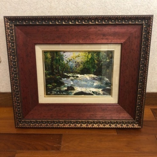 油絵 絵画 髙橋一善「タイトル不明」