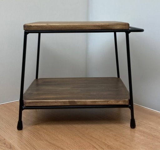 ビンテージ風サイドテーブル Knot antiques DOUBLE SIDE TABLE