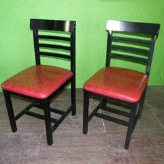 🔷🔶🔷KI15/96 Tendo 天童木工 ラダーバックチェア 3脚セット ブラウン