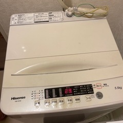 家電 生活家電 HISENSE 5.5KG 洗濯機