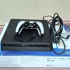 今日手渡しのみ】PS4(PUH-2200A B01)500GB + ソフト2本