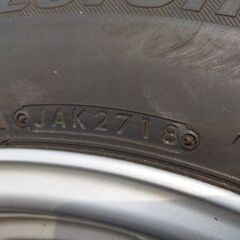 ホイールセット タイヤ4本付き 16インチ 7.5JJ PCD114.3 205/65R16 95Q 中古 苫小牧西店