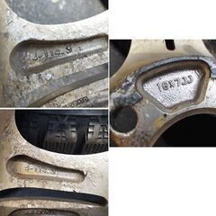 ホイールセット タイヤ4本付き 16インチ 7.5JJ PCD114.3 205/65R16 95Q 中古 苫小牧西店