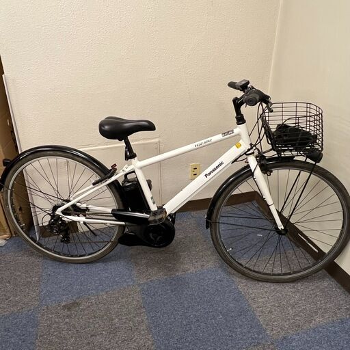 【直接引取限定】千葉市中央区 Panasonic パナソニック ELVS77 電動自転車 VELO-STAR ベロスター 自転車 7段変速 電動アシスト 8.0Ah