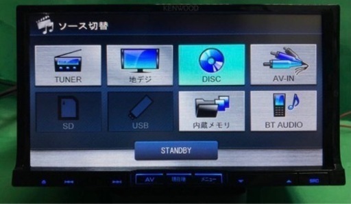 ケンウッド　ナビ MDV727DT　TV Bluetooth CD DVD