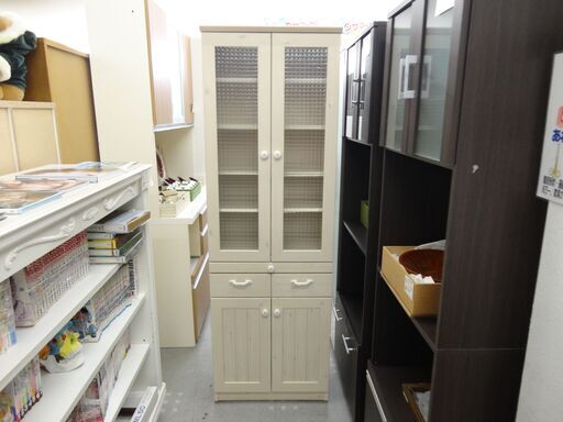 ユーアイ　食器棚　キッチンボード　w60cm　モノ市場半田店【131】
