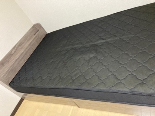 セミダブルベッド　ベッド　収納ベッド　チェストベッド