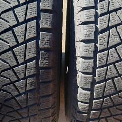 トヨタ　78プラド　純正ホイール　スタッドレス付き　265/70R15