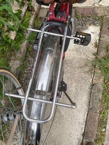 自転車うしろ