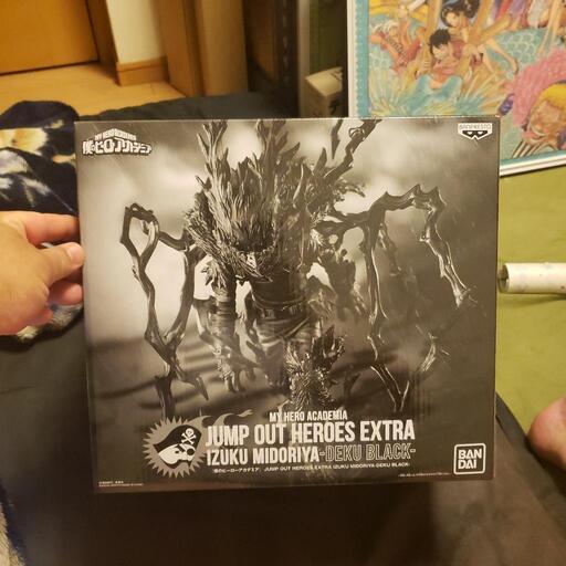 ヒロアカ　黒デク　ジャンプ応募者フィギュア