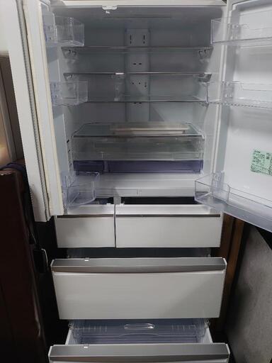 三菱ノンフロン冷凍冷蔵庫 MR-WX70C-W1 2018年製 2018年製三菱