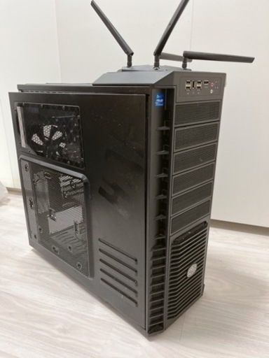 お値下げ　デスクトップPC 自作、HDD SSDのせたら使えます。