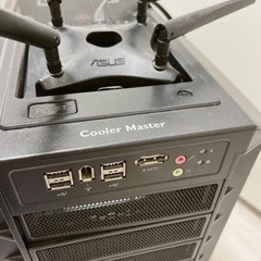 お値下げ デスクトップPC 自作、HDD SSDのせたら使えます。