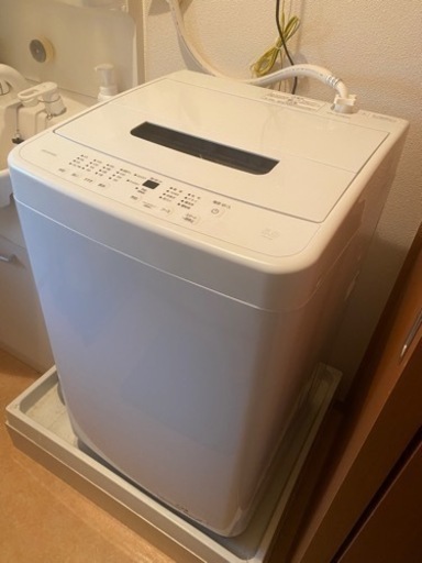 【2024年1月購入】2023年製アイリスオーヤマ 洗濯機 5kg