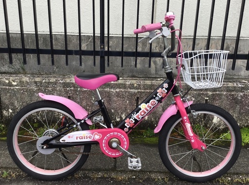 未使用品 長期保管] 幼児 子供用 自転車 18インチ 補助輪付き