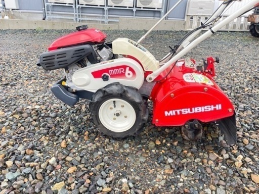 岩手　三菱 管理機 MMR6正転/逆転 家庭菜園 畑 耕運機 ガソリン  倉庫内保管 中古