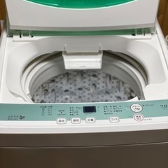 送料・設置込み可　洗濯機　7kg ヤマダ　2018年